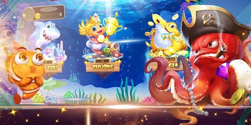 Cổng game bắn cá uy tín có đồ họa sống động